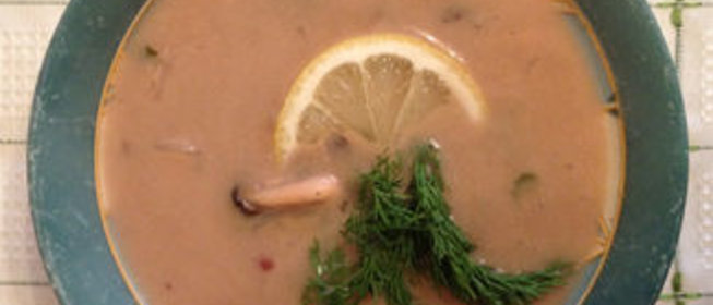 Суп из морепродуктов