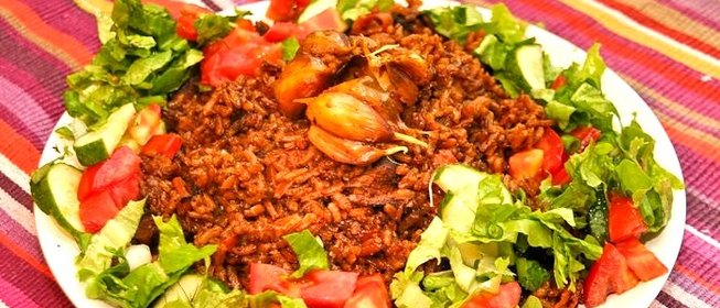 Плов из девзиры