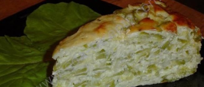 Запеканка из кабачков