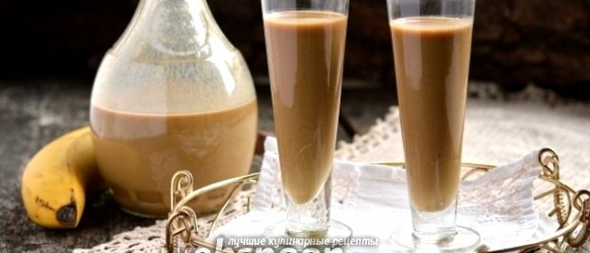 Бананово-кофейный ликёр