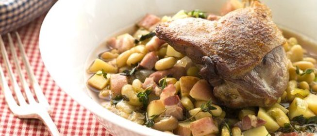 Зеленое овощное рагу по‑итальянски