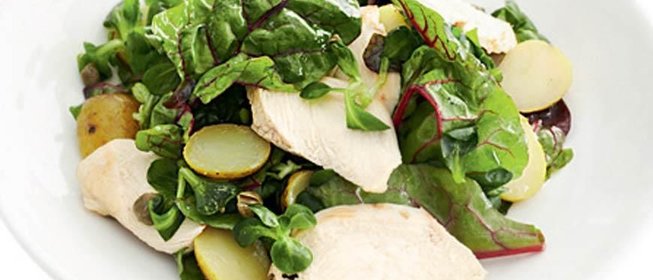 Салат с курицей