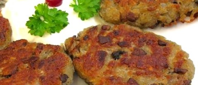 Драники с грибами