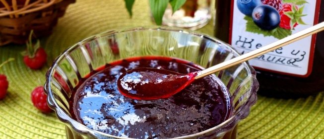 Желе из малины на зиму
