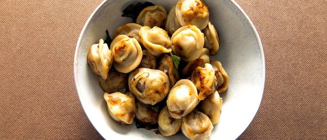 Пельмени с крапивой