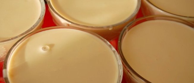 Желе из ряженки