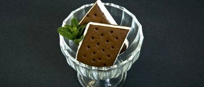 Шоколадно-мятное печенье