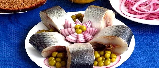 Сельдь солёная