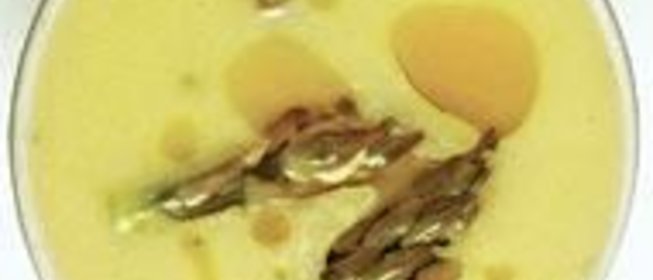 Соус из картофеля и спаржи