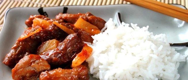 Говядина в соевом соусе