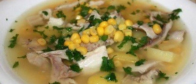 Суп из курицы по-римски