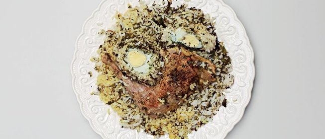 Карабахский плов с цесаркой