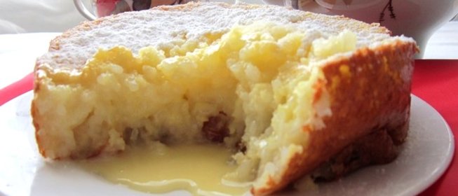 Рисовая запеканка сладкая