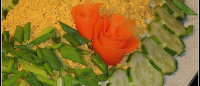 Салат рыбный А-ля Мимоза
