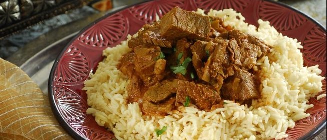 Рис с мадрас карри