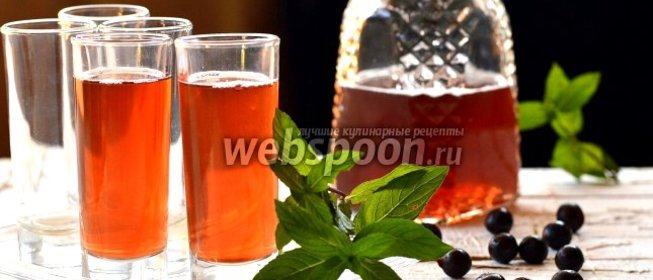 Домашний ликёр из тёрна