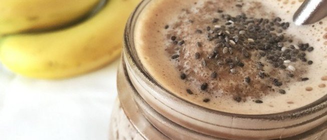 Кофейно-банановый смузи