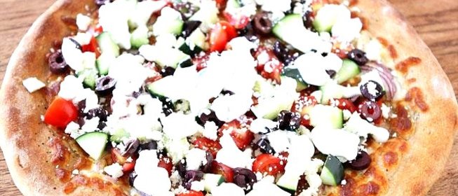 Пицца по-гречески