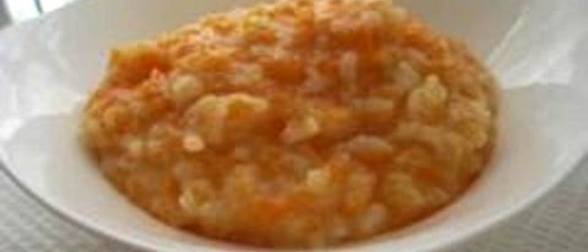 Рисовая каша с тыквой