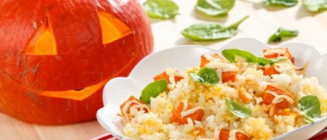 Ризотто с тыквой и сыром