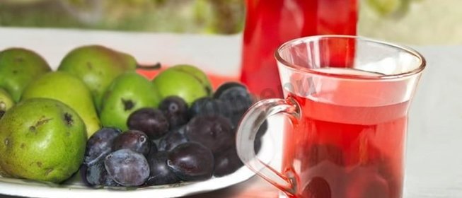 Компот груша слива