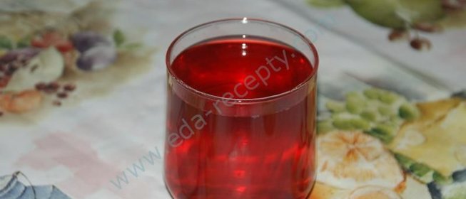 Компот из граната и смородины