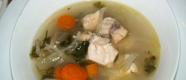 Уха из кефали