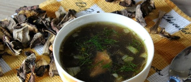 Куриный суп с рисом и грибами