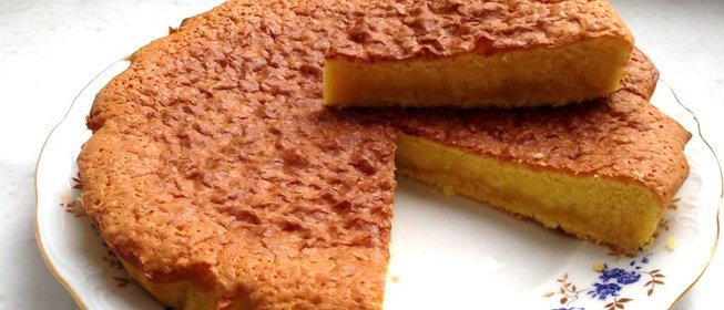 Лимонный кекс с ликером