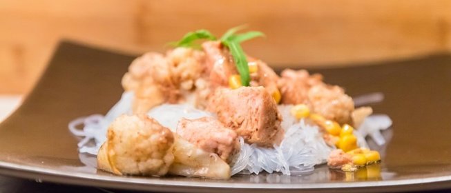 Фунчоза с куриным филе