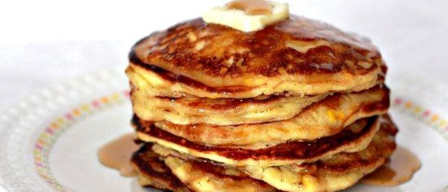 Кукурузные оладьи