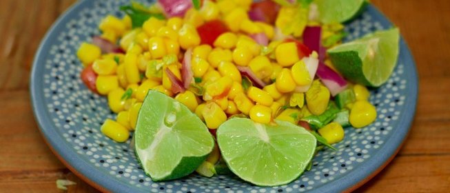 Сальса с кукурузой