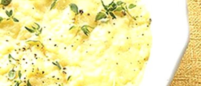 Полента с тимьяном