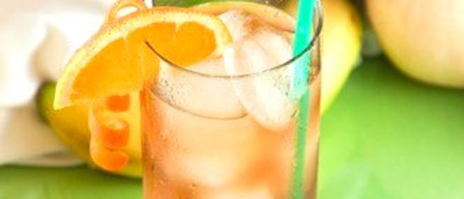 Апельсиновый холодный чай