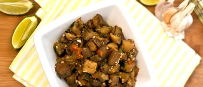 Соте из баклажанов