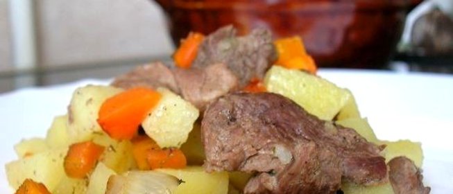 Гусь в горшочке