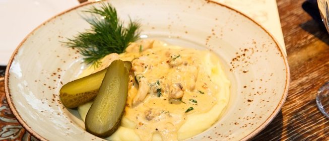 Бефстроганов из курицы