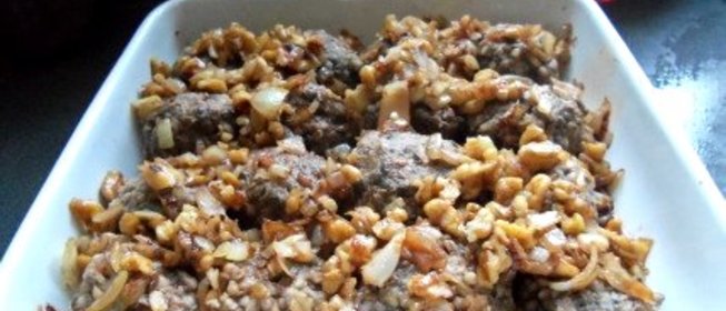 Ежики с гречкой