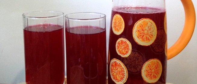 Компот из свежих ягод