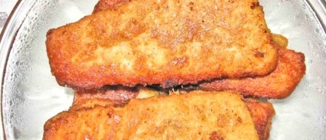 Треска в панировке с пармезаном