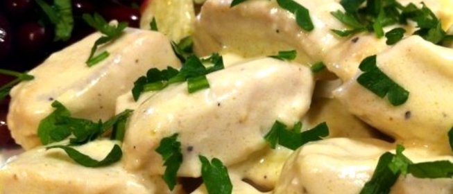 Индейка в сливочном соусе