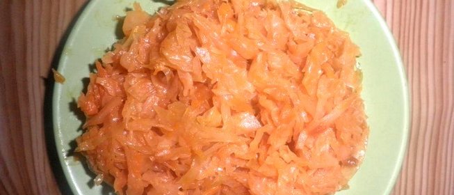 Жареная капуста