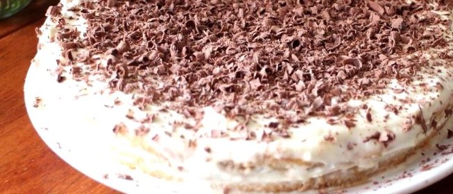 Торт «Тирамису» с ликером «Амаретто»