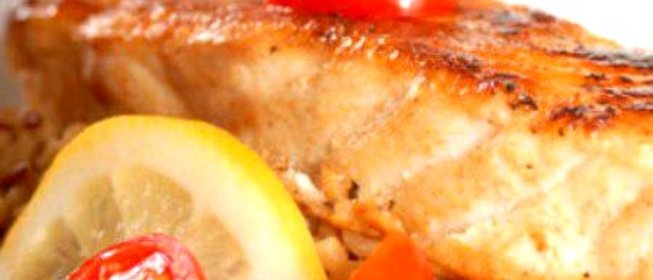 Филе трески с помидорами и грибами