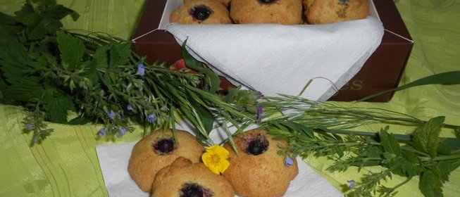 Печенье  Курабье  с иргой