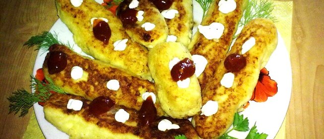 Картофельные колбаски