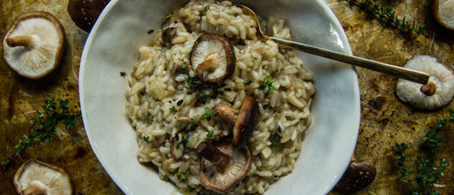 Ризотто с грибами