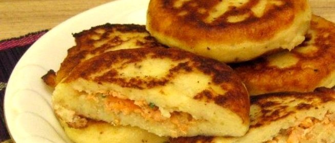 Картофельные зразы с рыбой