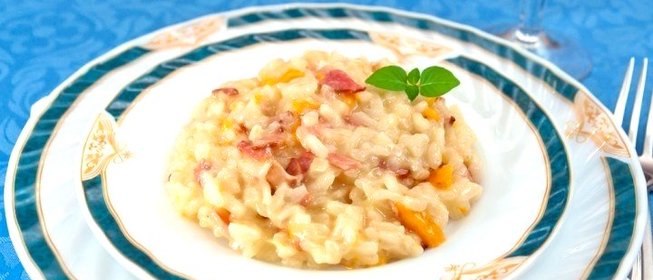 Ризотто со свининой