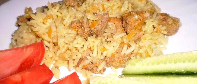 Плов домашний со свининой